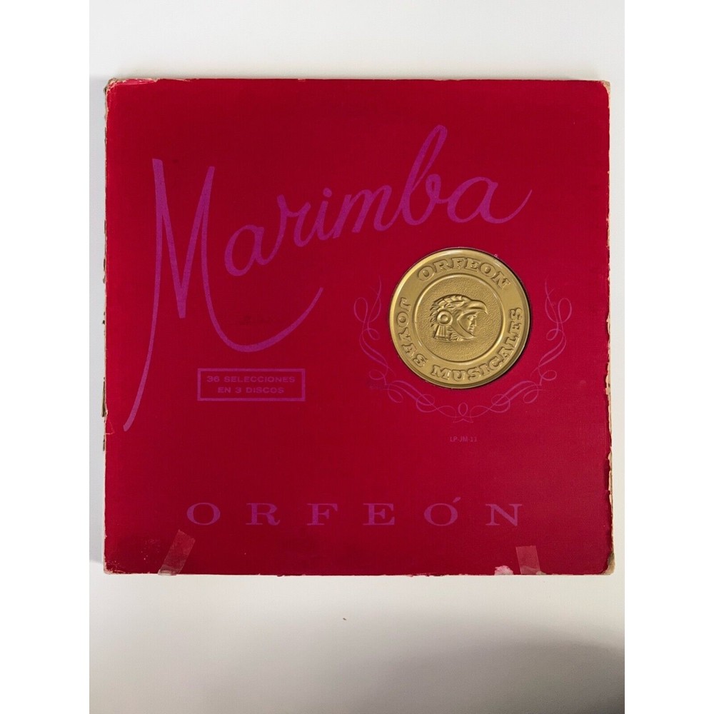 Marimba Orfeon 36 Seleciones 3 LP Vol 1, 2, 3 1965 VG+